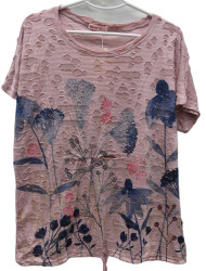 Футболки женские БАТАЛ оптом 28915360 8105-98