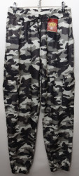 Спортивные штаны мужские на флисе оптом 53290648 SY-012 -3