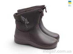 Сапоги из пены, Rai shoes оптом D-335-1Ch шоколадний