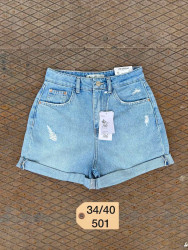 Шорты джинсовые женские LIB оптом Estella park 56120789 501-18