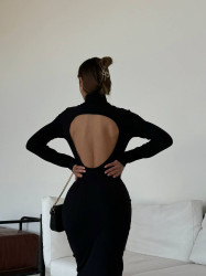 Сукні жіночі (чорний) оптом 