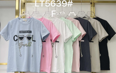 Футболки жіночі Батал оптом NANA 