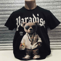 Футболки чоловічі (чорні) оптом