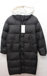 Куртки зимние женские (black) оптом 46075398 9108-56