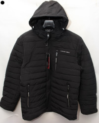 Куртки зимние мужские БАТАЛ  (черный) оптом 43017529 2307-31