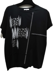 Футболки женские ПОЛУБАТАЛ оптом 92410738 7129-54