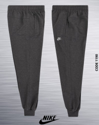 Спортивные штаны мужские БАТАЛ (серый) оптом 97230815 1190-15