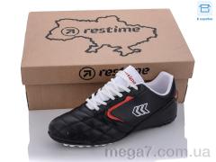 Футбольная обувь, Restime оптом Restime DMB22030-1 black-white-red