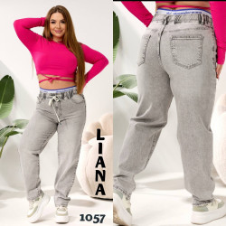 Джинсы БАГГИ СУПЕР БАТАЛ женские оптом 30915687 1057