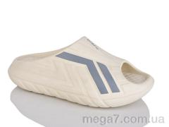 Шлепки, Slippers оптом 24-140 бежевий