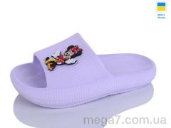 Шлепки, SANLIN 2 оптом --- 022 фіолет