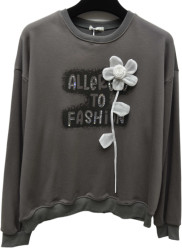 Світшоти жіночі ПОЛУБАТАЛ оптом Kiss Me