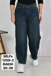 Джинсы женские БАТАЛ оптом 26759401 1259-3-7