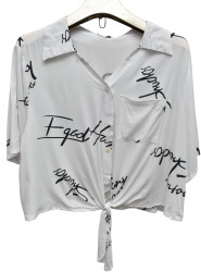 Рубашки женские БАТАЛ оптом 31254796 7820-43