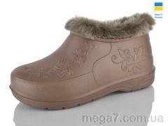 Галоши, Lot Shoes оптом Квіткв коричневий
