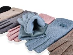 Перчатки, Королева оптом B18 (тедді-плюш) mix