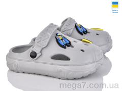 Кроксы, Golden Lion оптом 1300 св.сірий