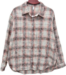 Рубашки женские ПОЛУБАТАЛ оптом 09482613 735-1-15