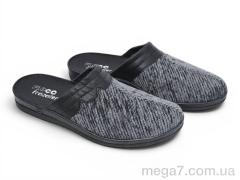 Тапки, Rai shoes оптом 95220359 сірий