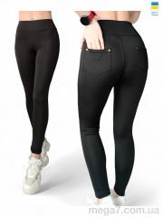 Лосины, Sport style оптом 7031 чорний дубль