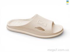 Шлепки, Rai shoes оптом L112 бежевий