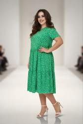 Платья женские БАТАЛ оптом 07298643 2521-52