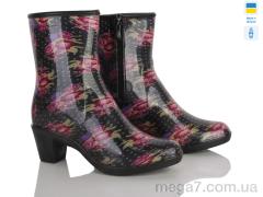 Резиновая обувь, Makers Shoes оптом 001-228 чорний