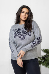 Свитера женские СУПЕР БАТАЛ оптом 07625389 69-13