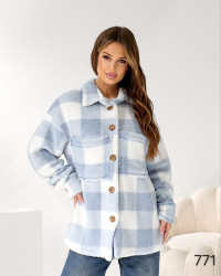 Рубашки теплые женские оптом 97324510 771-89