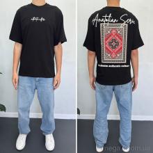 Футболка, I8denim оптом 90551 siyah