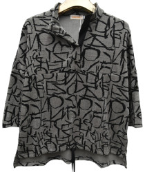 Рубашки женские ПОЛУБАТАЛ оптом 25016748 7753-122