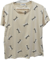 Футболки женские БАТАЛ оптом 54961082 DA3059-129