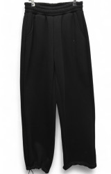 Спортивные штаны женские на флисе БАТАЛ оптом 76093841 7007-52