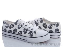 Кеды, Class Shoes оптом 009 белый