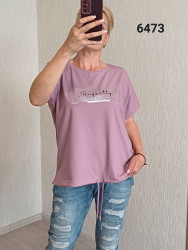 Футболки женские ПОЛУБАТАЛ оптом 09852437 6473-23