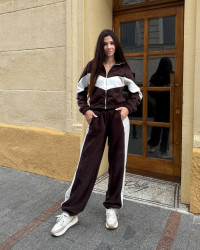 Спортивные костюмы женские на флисе оптом 91027865 430-115