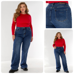 Джинси жіночі БАТАЛ оптом LADY JEANS