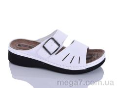 Шлепки, Sali-2 оптом 209-12 білий к.