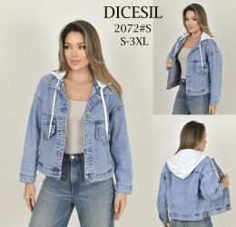 Куртки джинсовые женские оптом 95724631 2072-179