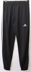 Спортивные штаны мужские (черный) оптом 95801324 06-53
