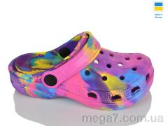 Кроксы, Lot Shoes оптом N017 папуга рожевий