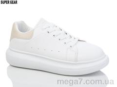 Кроссовки, Super Gear оптом 01-775 white