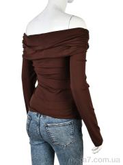 Кофта, Мир оптом 4393-ST2122 brown