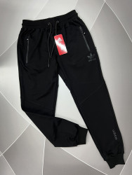 Спортивные штаны мужские (черный) оптом 71869453 02-12