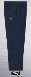 Спортивные штаны мужские БАТАЛ (синий) оптом 16394270 CP01-19