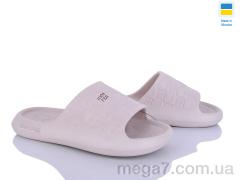 Шлепки, Golden Lion оптом 144 бежевий