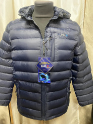 Куртки демисезонные мужские RLX (синий) оптом 91326750 166-7