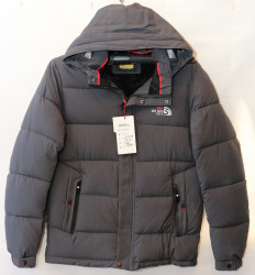 Куртки зимние мужские (серый) оптом 34605198 D20-16