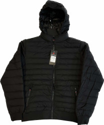 Куртки мужские LINKEVOGUE (black) оптом 74985613 2325-27