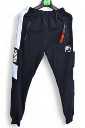 Спортивные штаны мужские (темно-синий) оптом 17256893 07-2